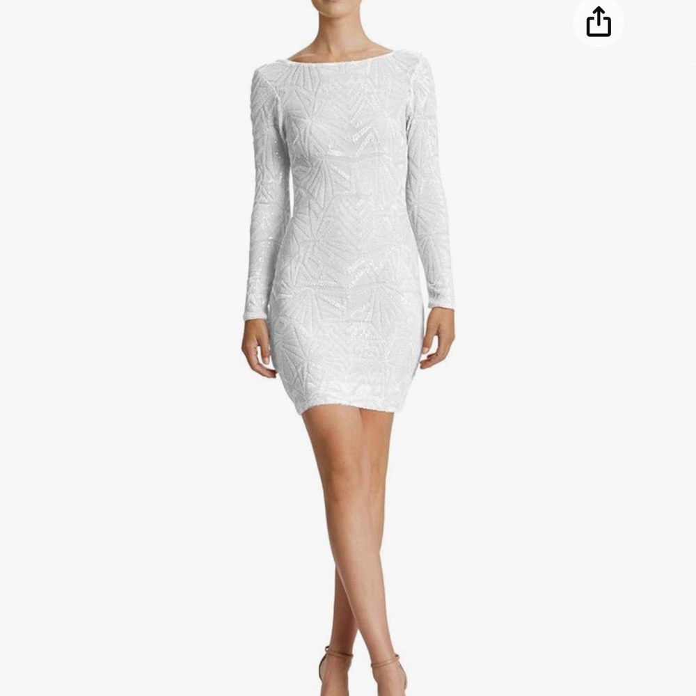 Dress the Population Lola long sleeve sequin dress